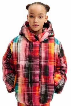 Abrigos Y Chaquetas-Desigual Abrigo acolchado estampado