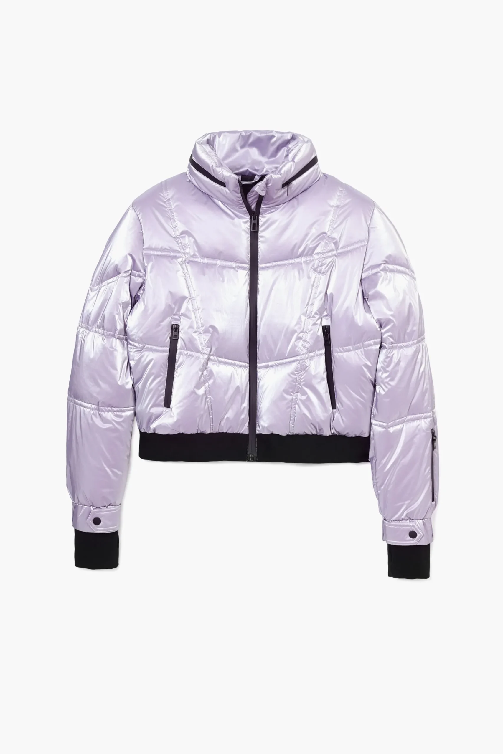 Abrigos Y Chaquetas-Desigual Abrigo acolchado metalizado
