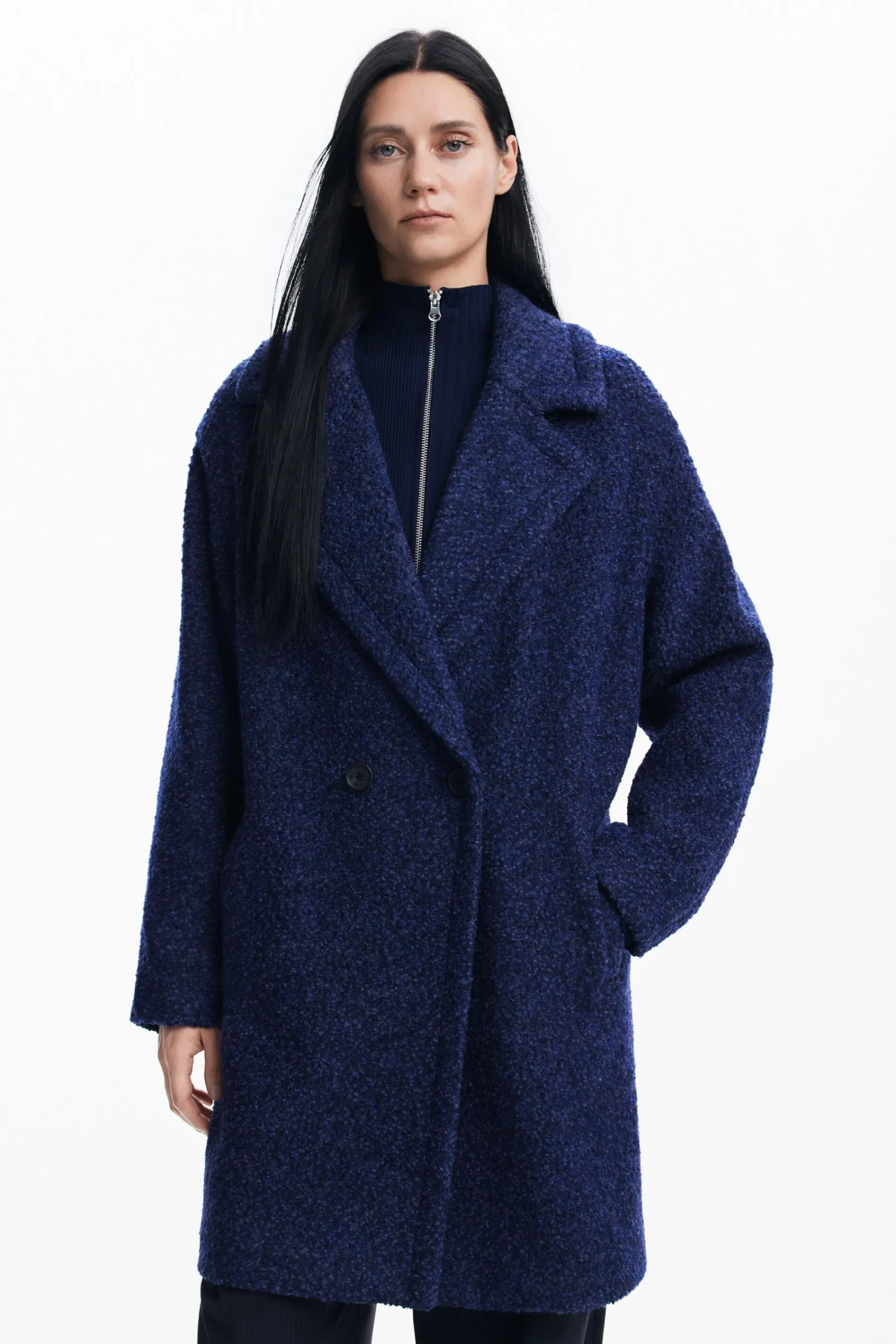 Abrigos Y Chaquetas-Desigual Abrigo de lana