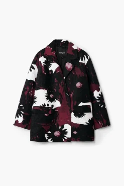 Abrigos Y Chaquetas-Desigual Abrigo floral M. Christian Lacroix