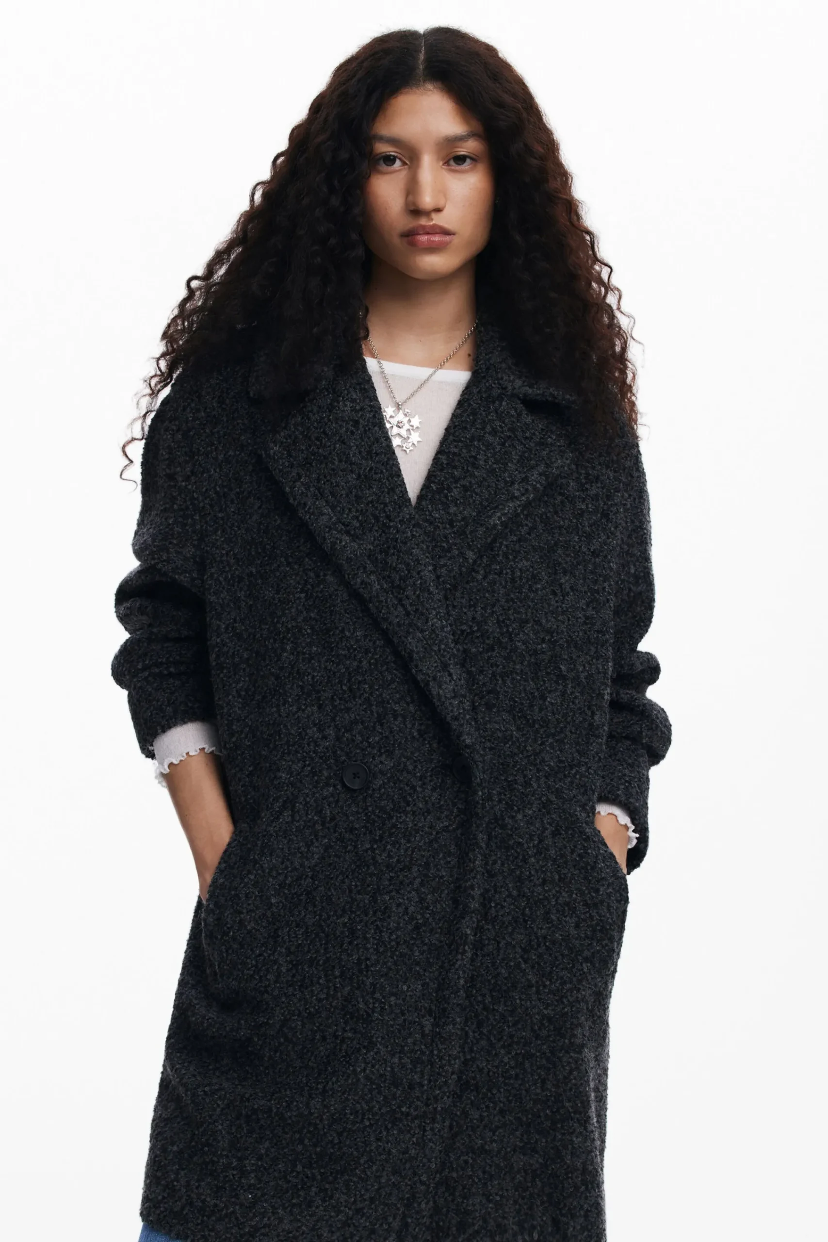 Abrigos Y Chaquetas-Desigual Abrigo largo