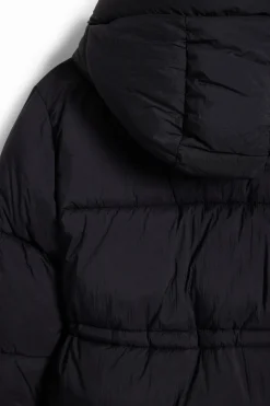 Abrigos Y Chaquetas-Desigual Abrigo largo gran capucha bolsillos
