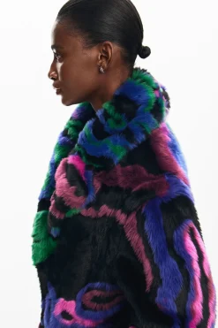 Abrigos Y Chaquetas-Desigual Abrigo pelo