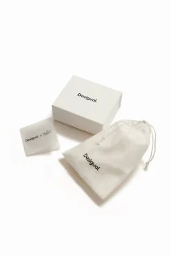 Joyería-Desigual Anillo formas orgánicas baño plata Zalio
