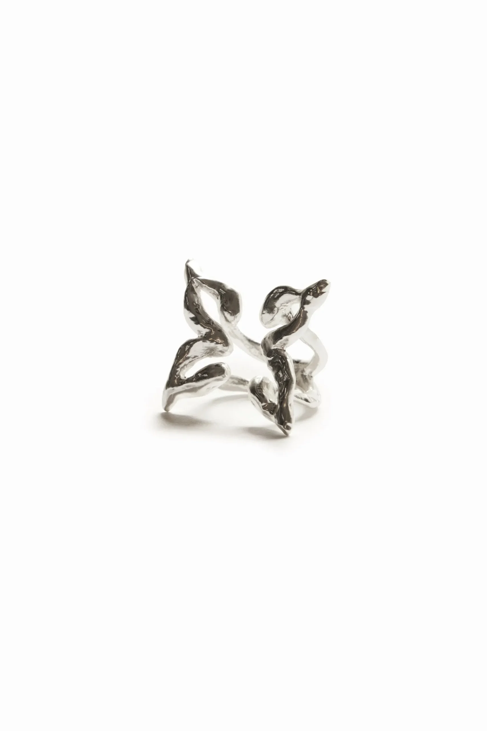 Joyería-Desigual Anillo mariposa baño plata Zalio
