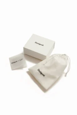 Joyería-Desigual Aros XL baño plata Zalio