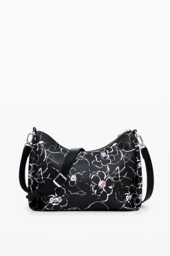 Bolsos-Desigual Bandolera M flores