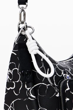 Bolsos-Desigual Bandolera M flores