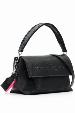 Bolsos|Bolsos Bandolera-Desigual Bandolera mediana half logo