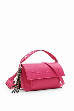 Bolsos-Desigual Bandolera mediana Half logo