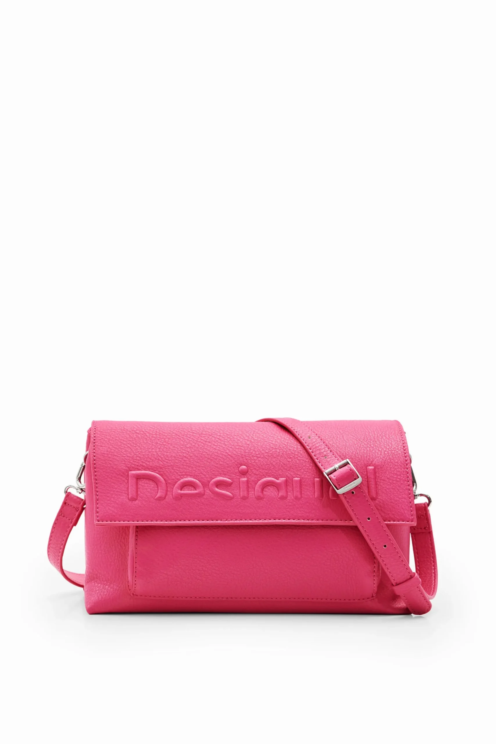 Bolsos-Desigual Bandolera mediana Half logo