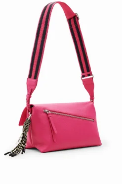 Bolsos-Desigual Bandolera mediana Half logo