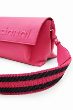 Bolsos-Desigual Bandolera mediana Half logo