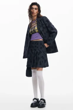 Abrigos Y Chaquetas-Desigual Blazer flores