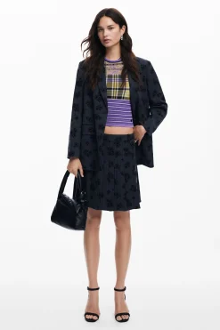 Abrigos Y Chaquetas-Desigual Blazer flores