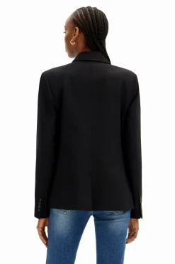 Abrigos Y Chaquetas-Desigual Blazer híbrida trucker