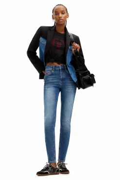 Abrigos Y Chaquetas-Desigual Blazer híbrida trucker