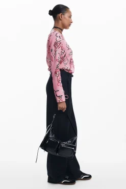 Camisas Y Blusas-Desigual Blusa flores