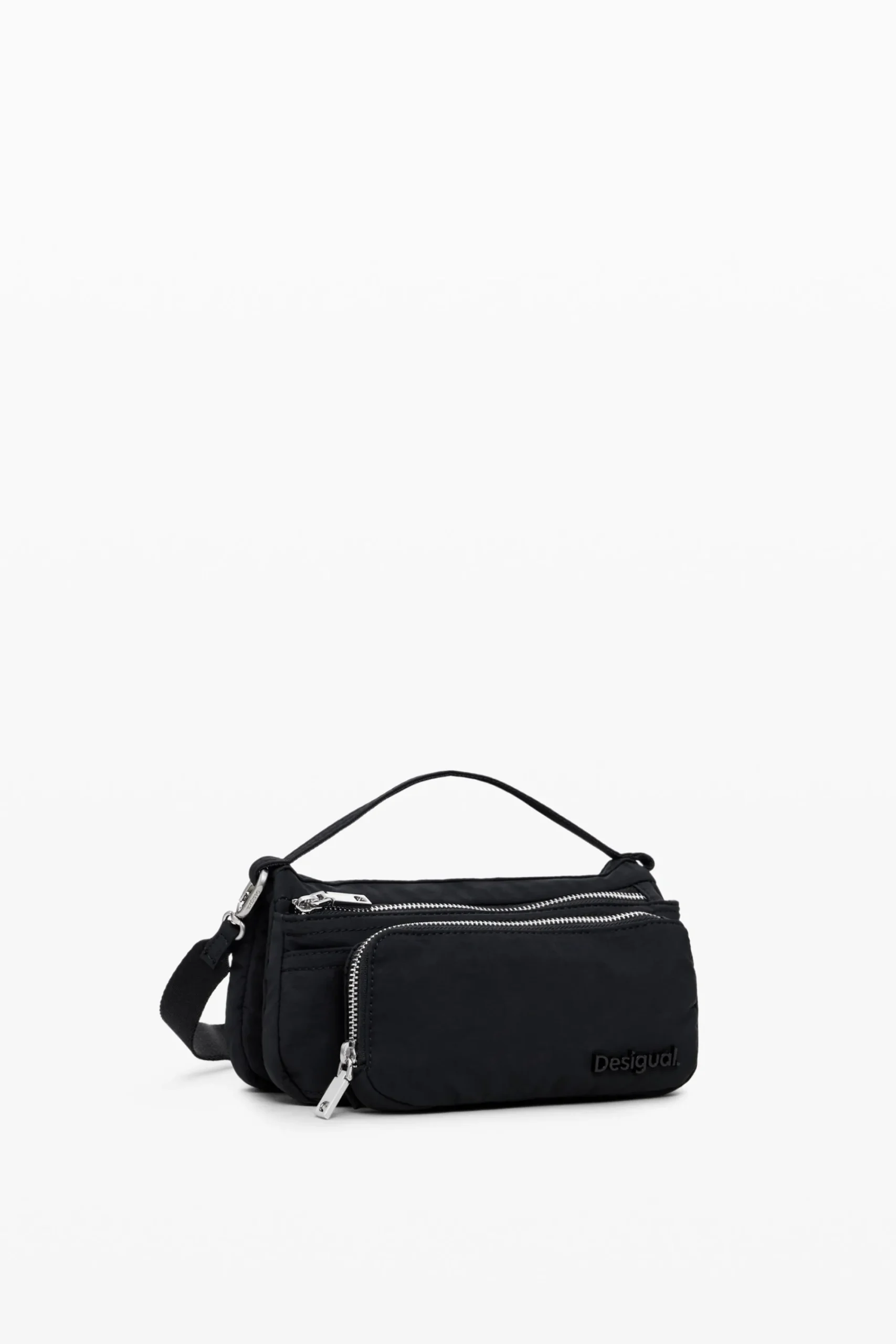 Bolsos|Bolsos Bandolera-Desigual Bolsa cruzada multibolsillo módulos