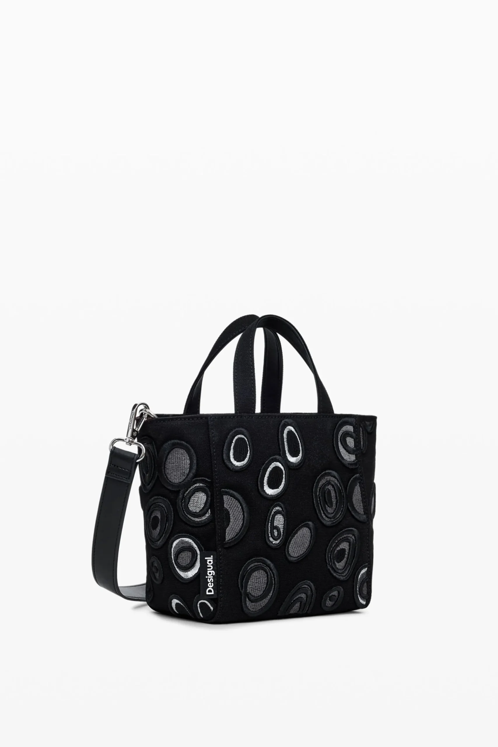 Bolsos-Desigual Bolsa de nylon círculos