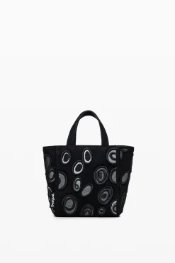 Bolsos-Desigual Bolsa de nylon círculos