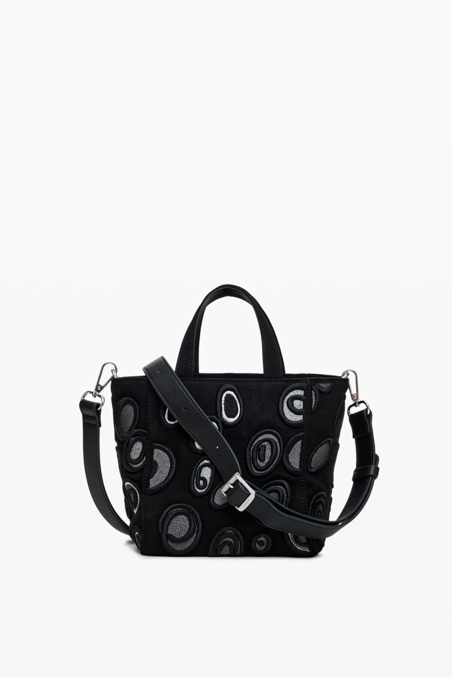 Bolsos-Desigual Bolsa de nylon círculos