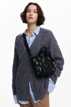 Bolsos-Desigual Bolsa de nylon círculos