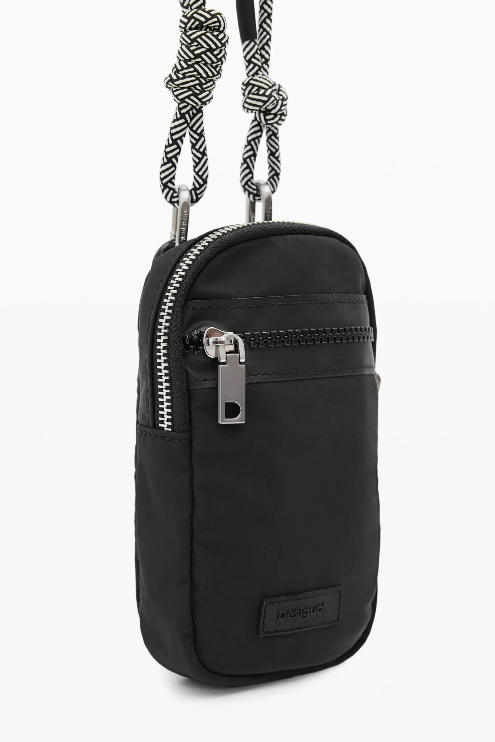 Bolsos-Desigual Bolsa grandes asas cremallera