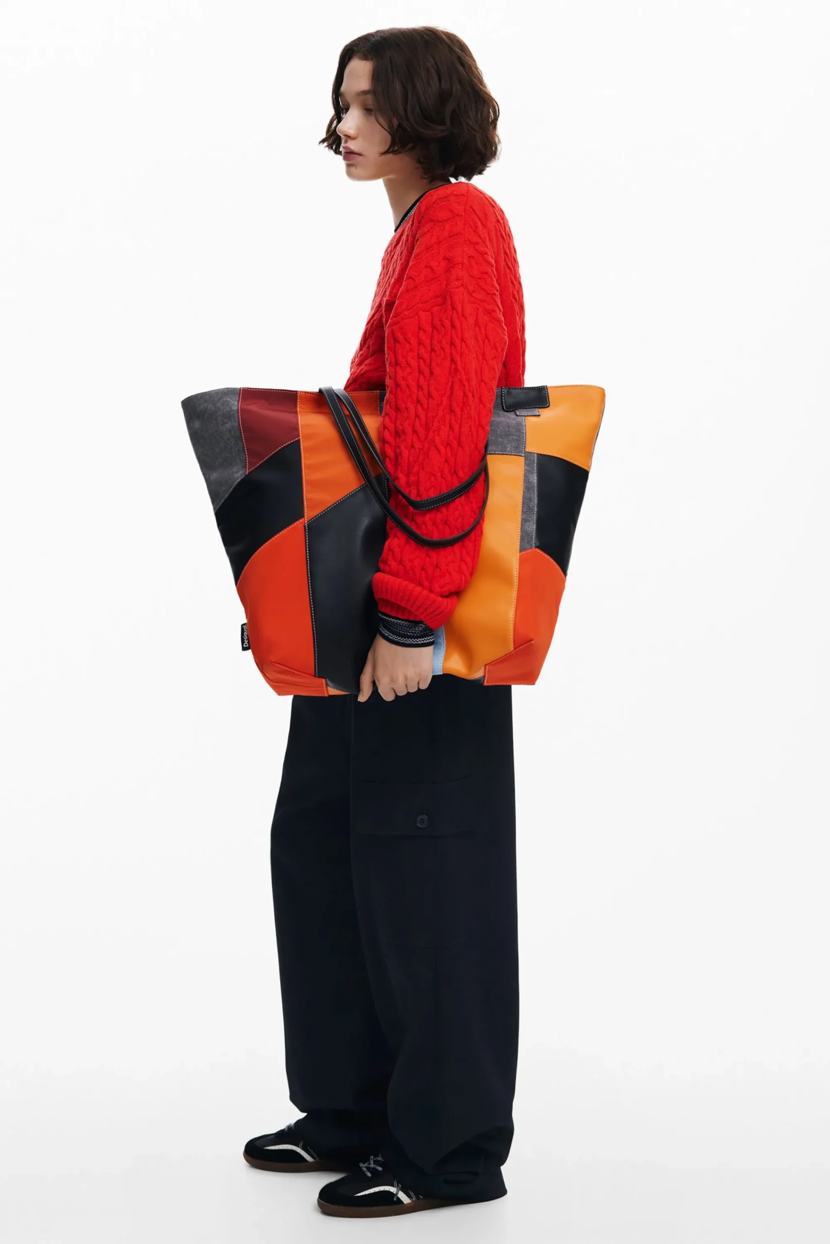 Bolsos|Bolsos Shopper-Desigual Bolsa patch arty grandes asas