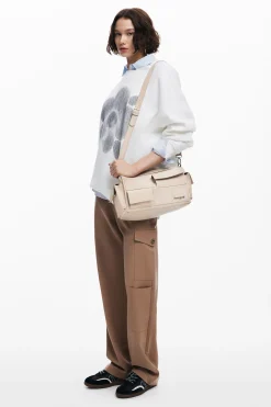 Bolsos-Desigual Bolso baguette multibolsillo