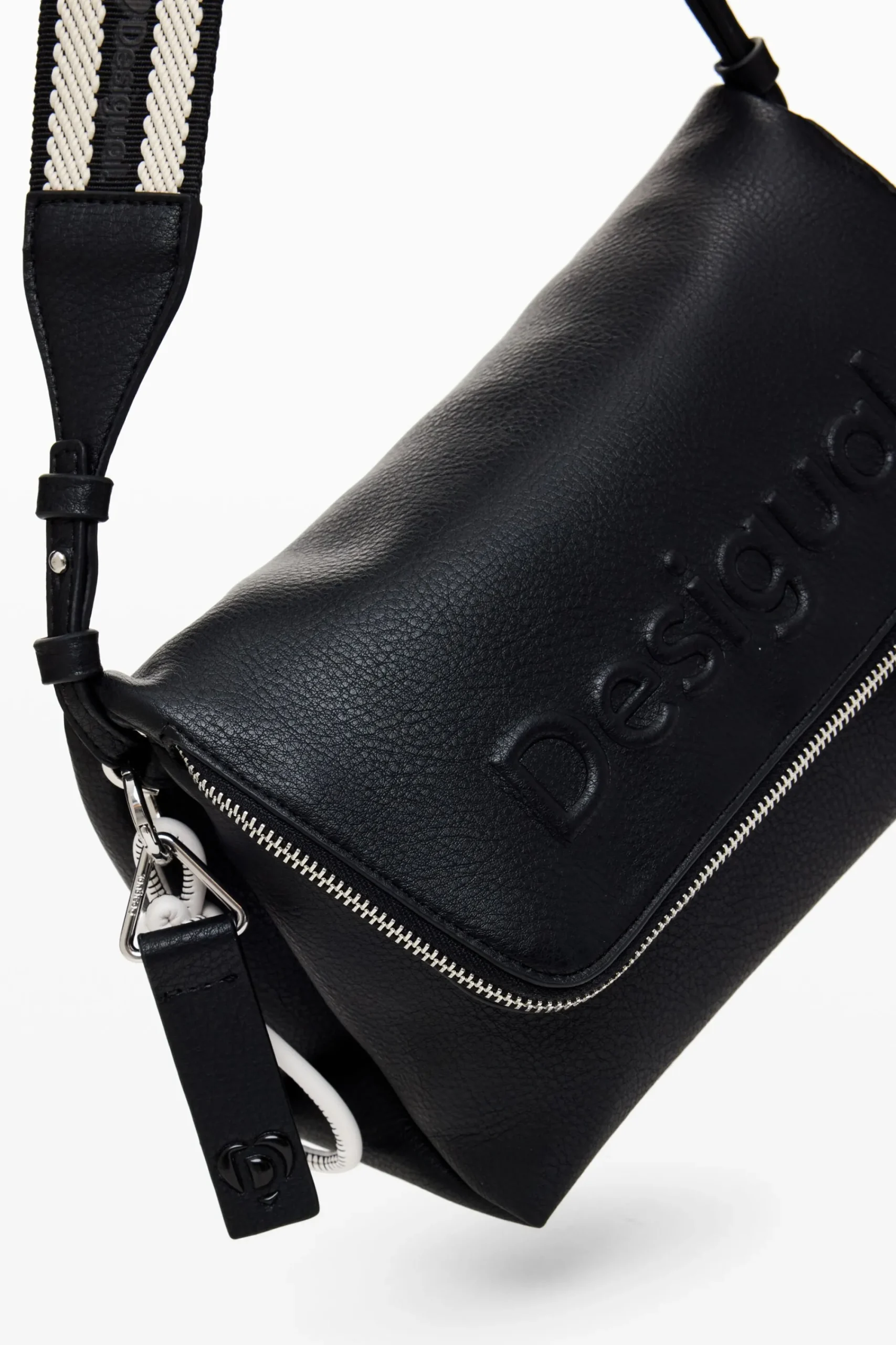 Bolsos-Desigual Bolso bandolera M Half Logo
