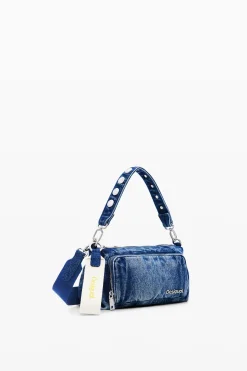 Bolsos|Bolsos Bandolera-Desigual Bolso bandolera S denim