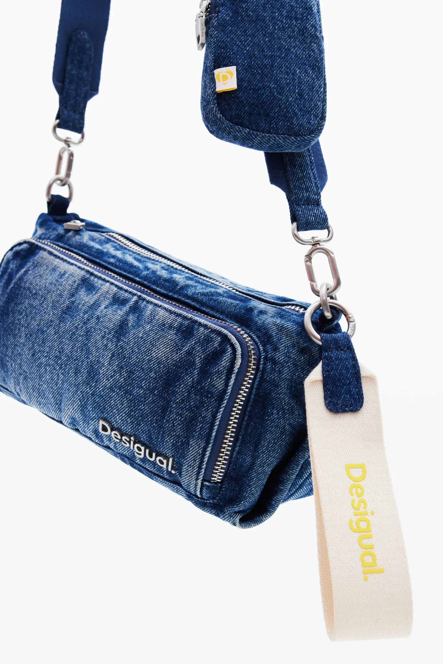 Bolsos|Bolsos Bandolera-Desigual Bolso bandolera S denim