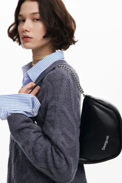 Bolsos|Bolsos Bandolera-Desigual Bolso de asa cruzada cremallera