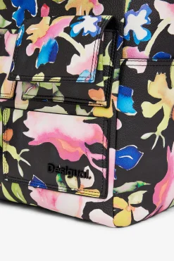 Bolsos-Desigual Bolso de hombro flores