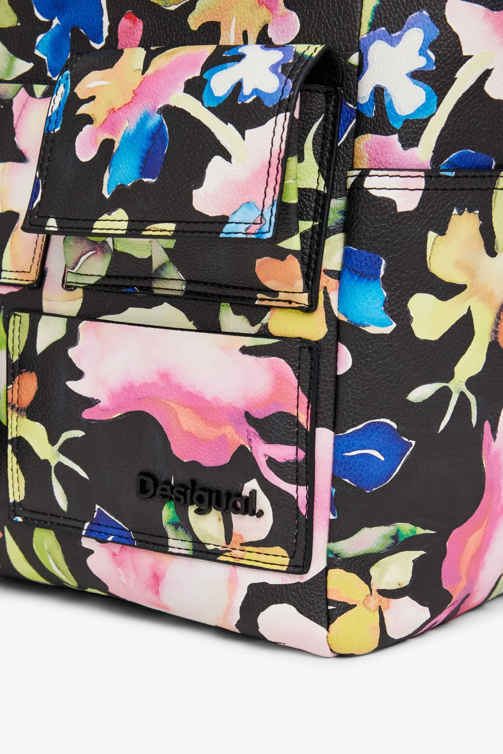 Bolsos-Desigual Bolso de hombro flores