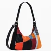 Bolsos-Desigual Bolso de hombro patch texturas