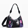 Bolsos-Desigual Bolso de mano acolchado flores