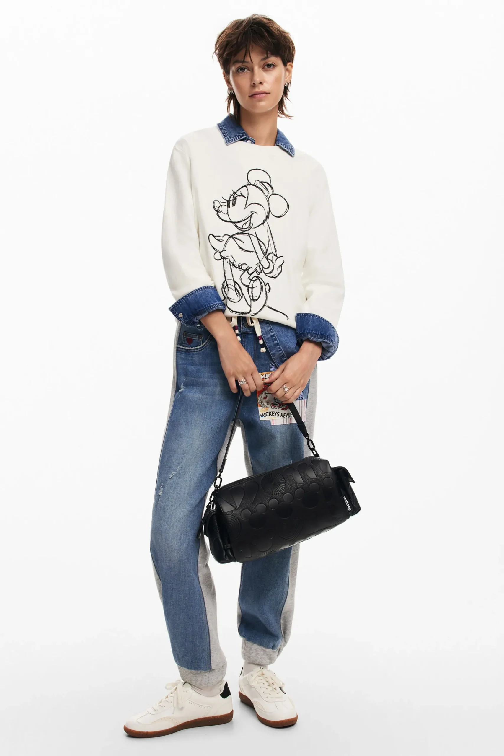 Bolsos-Desigual Bolso de mano Mickey Mouse