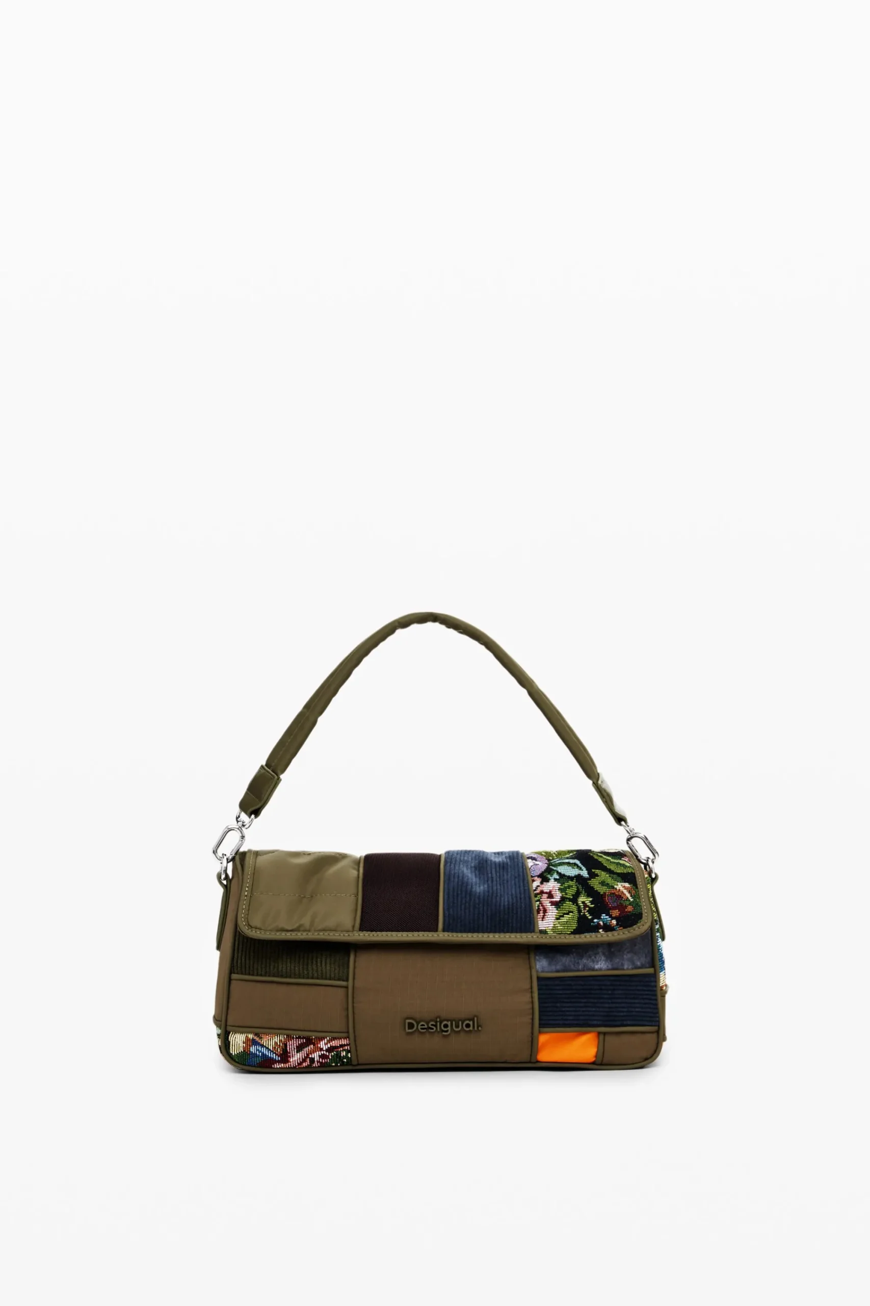 Bolsos-Desigual Bolso de mano patch