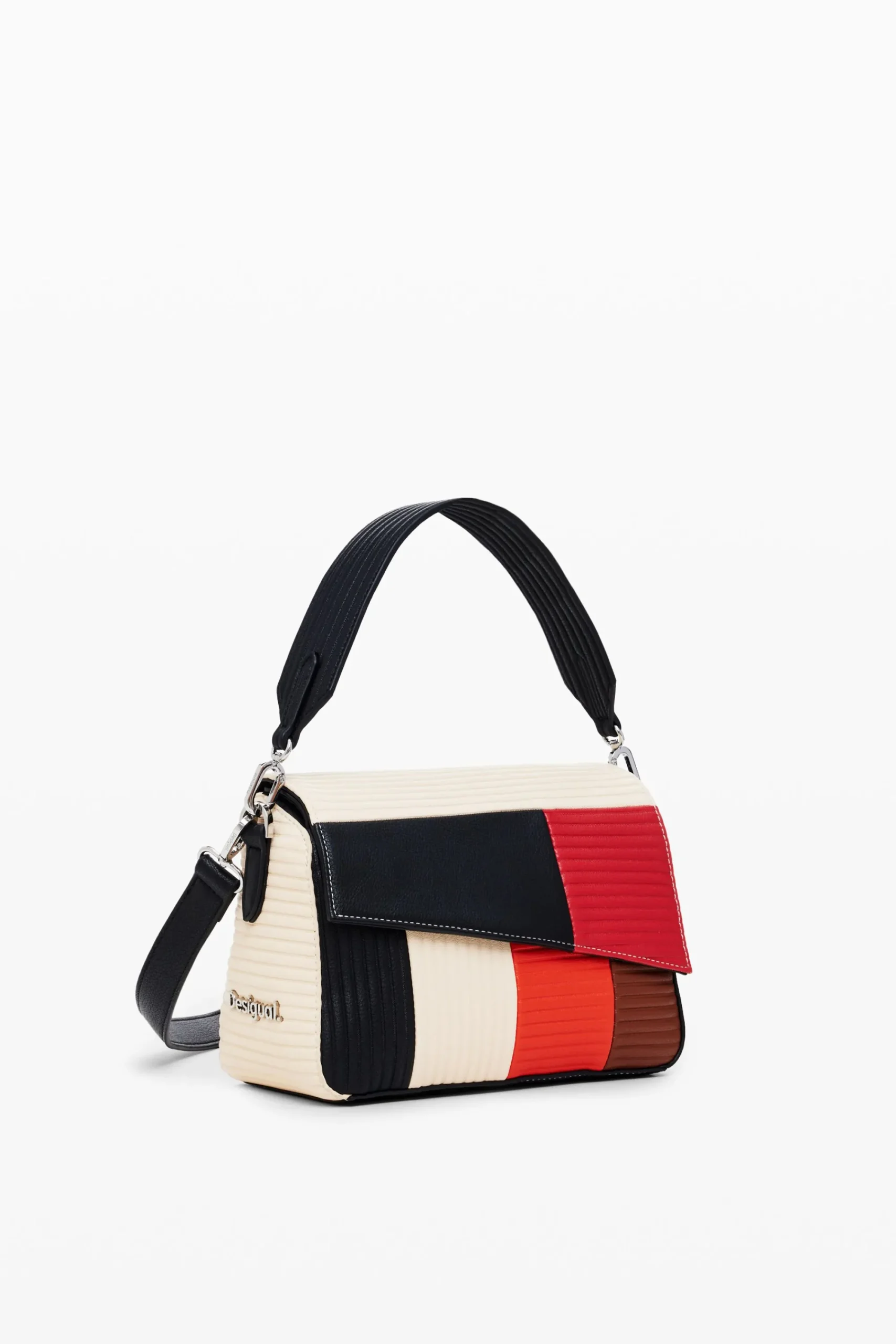 Bolsos-Desigual Bolso de mano texturas