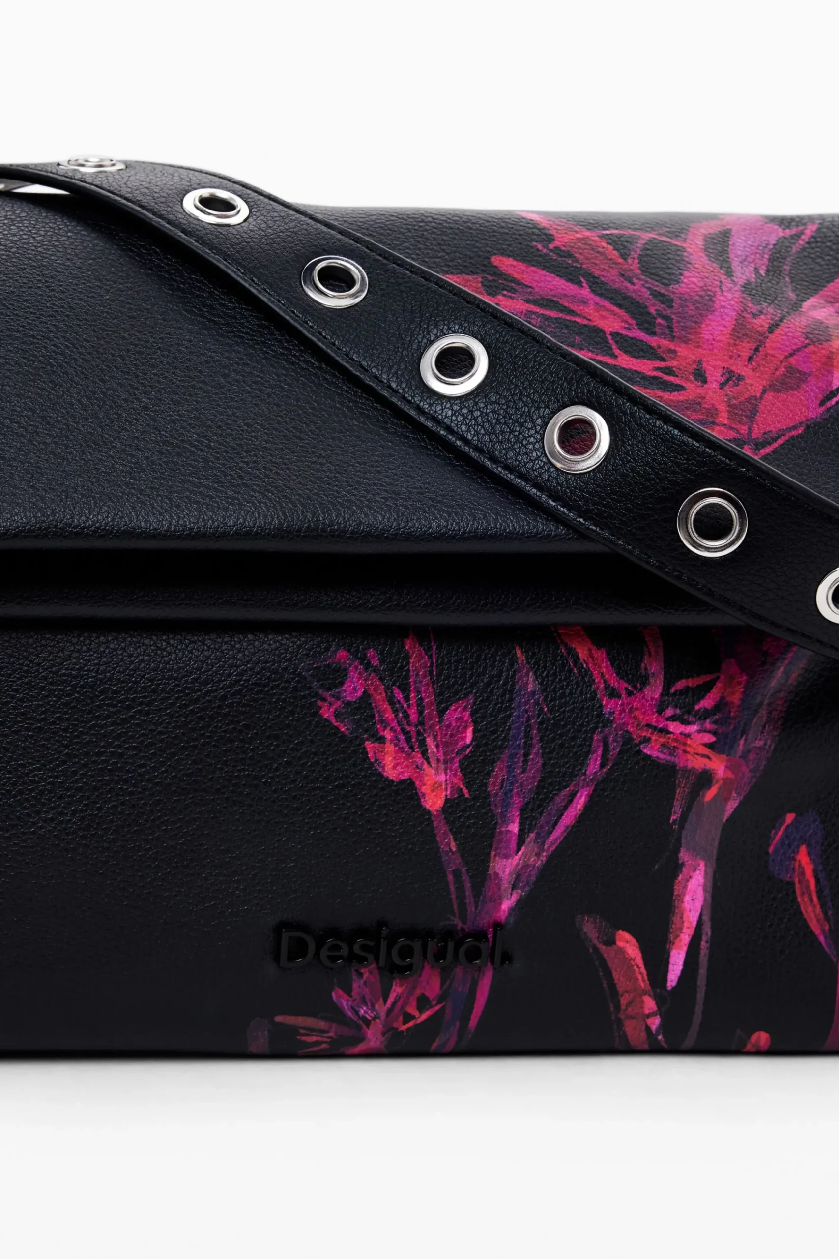 Bolsos-Desigual Bolso M acolchado flores