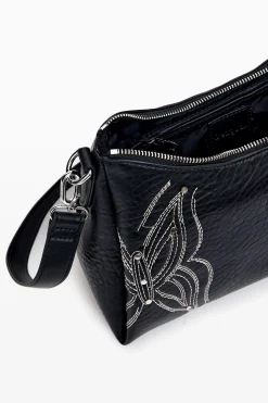 Bolsos|Bolsos De Mano-Desigual Bolso M grabado mariposa