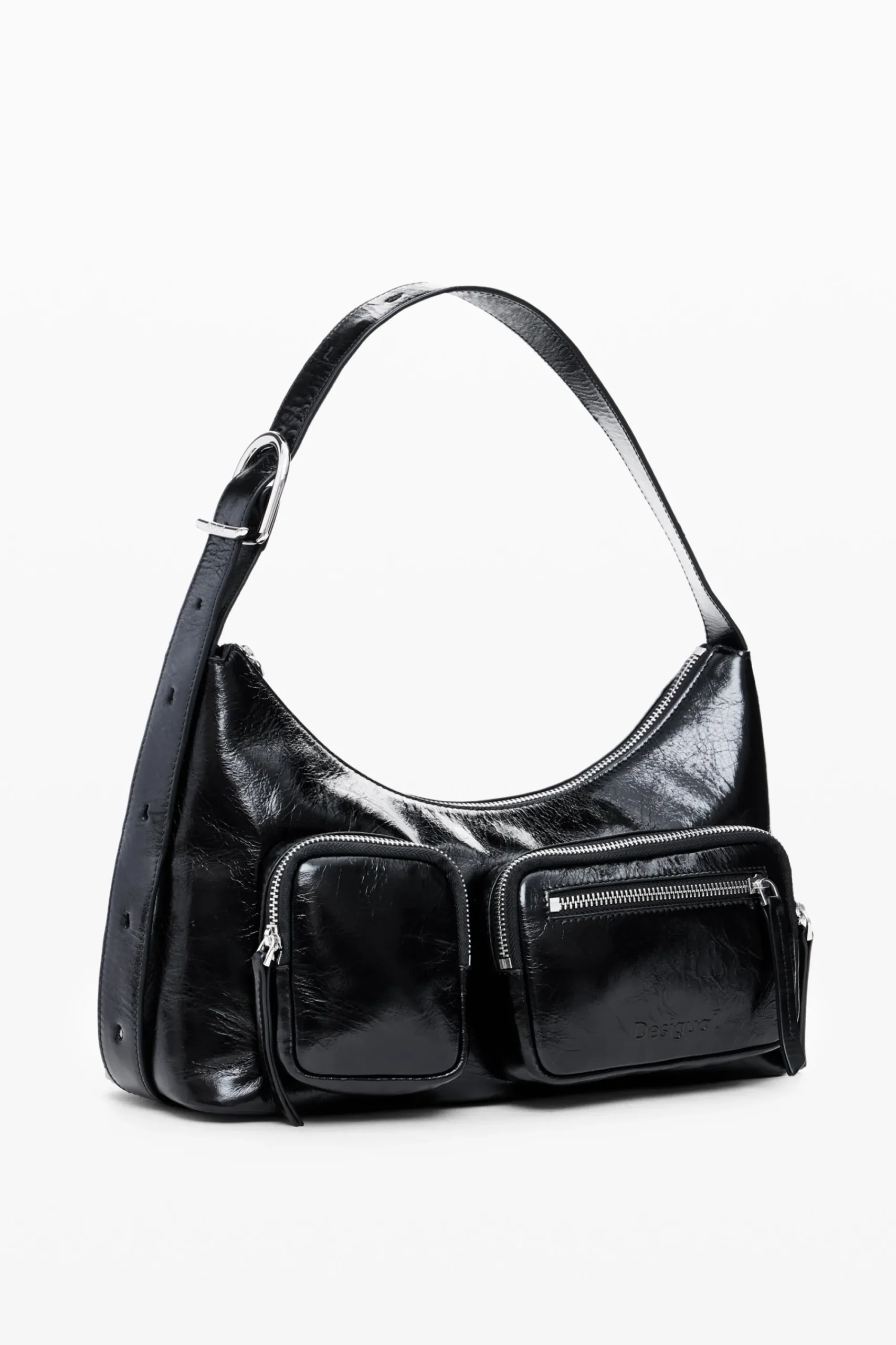 Bolsos|Bolsos De Piel-Desigual Bolso piel bolsillos