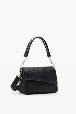 Bolsos|Bolsos De Mano-Desigual Bolso S bordado tachuelas