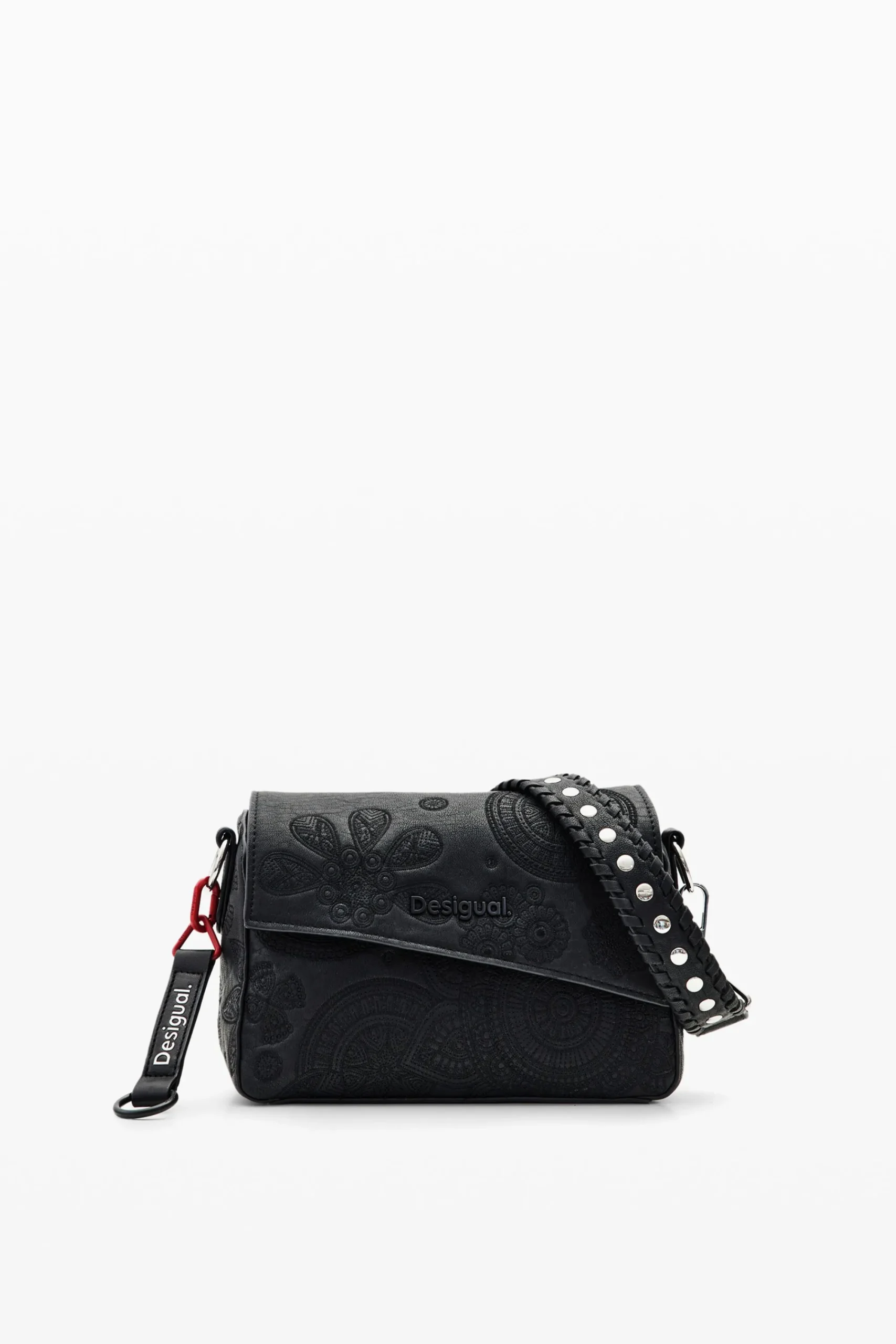 Bolsos|Bolsos De Mano-Desigual Bolso S bordado tachuelas