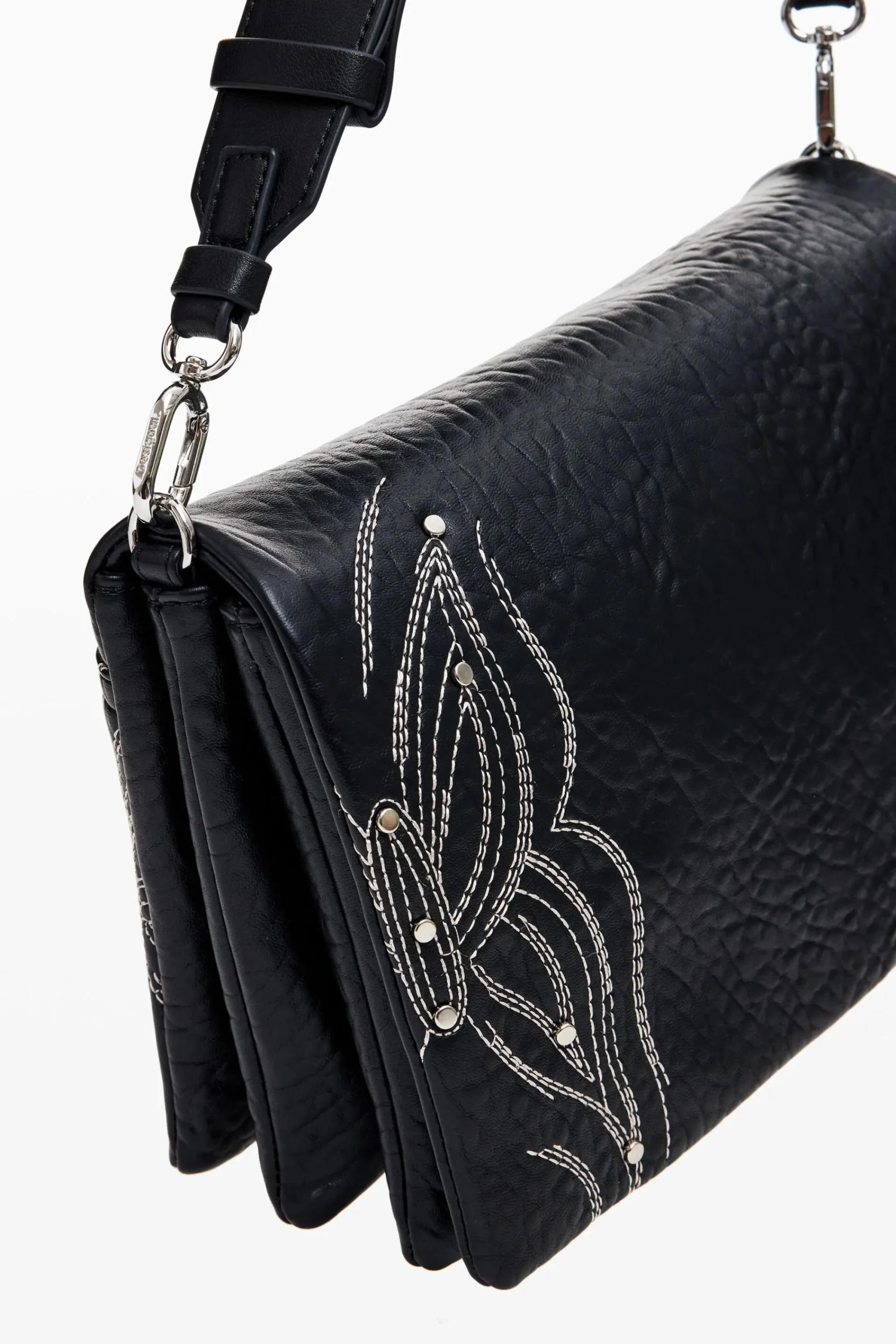 Bolsos|Bolsos Bandolera-Desigual Bolso S grabado mariposa