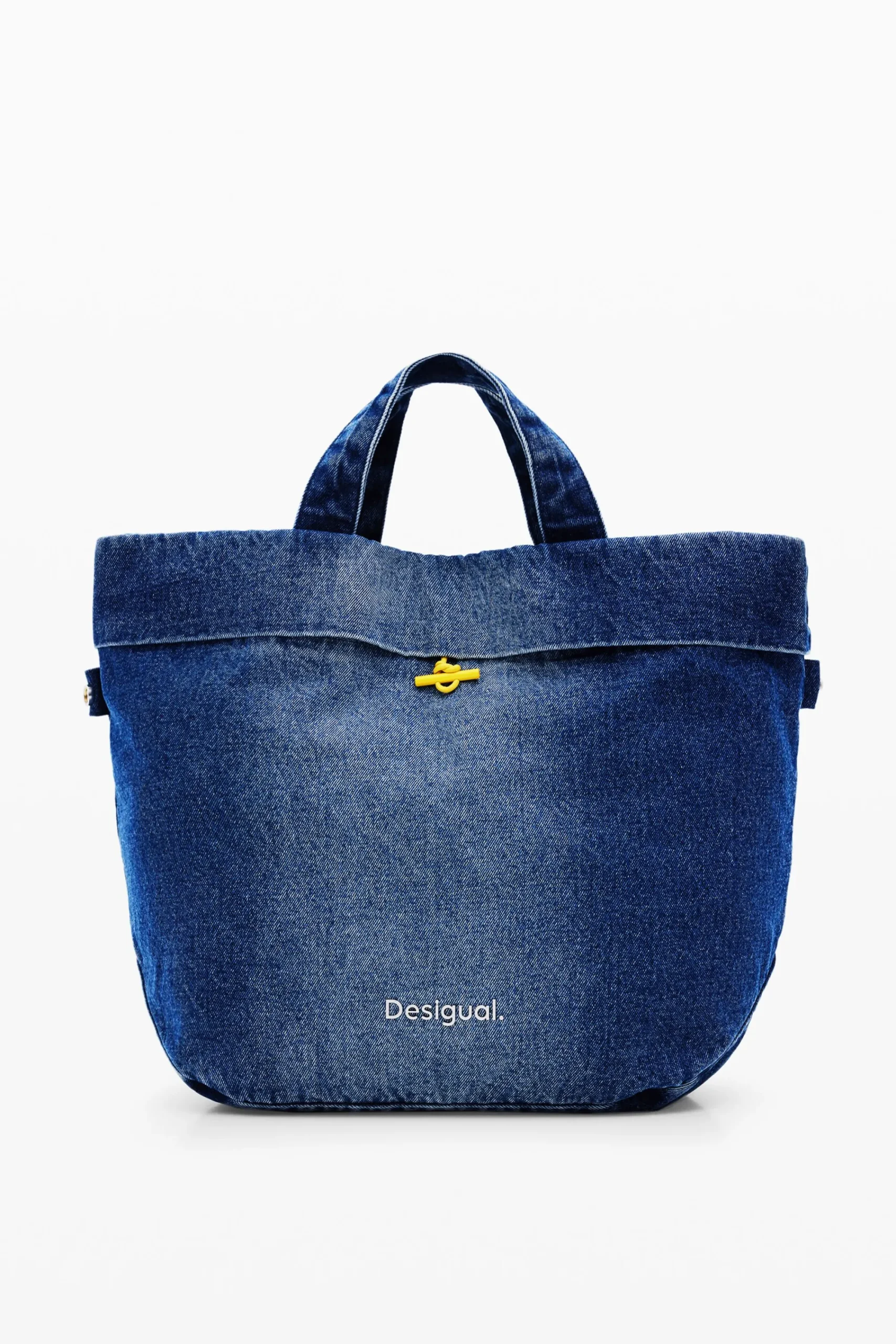 Bolsos|Bolsos Shopper-Desigual Bolso shopper L reversible denim