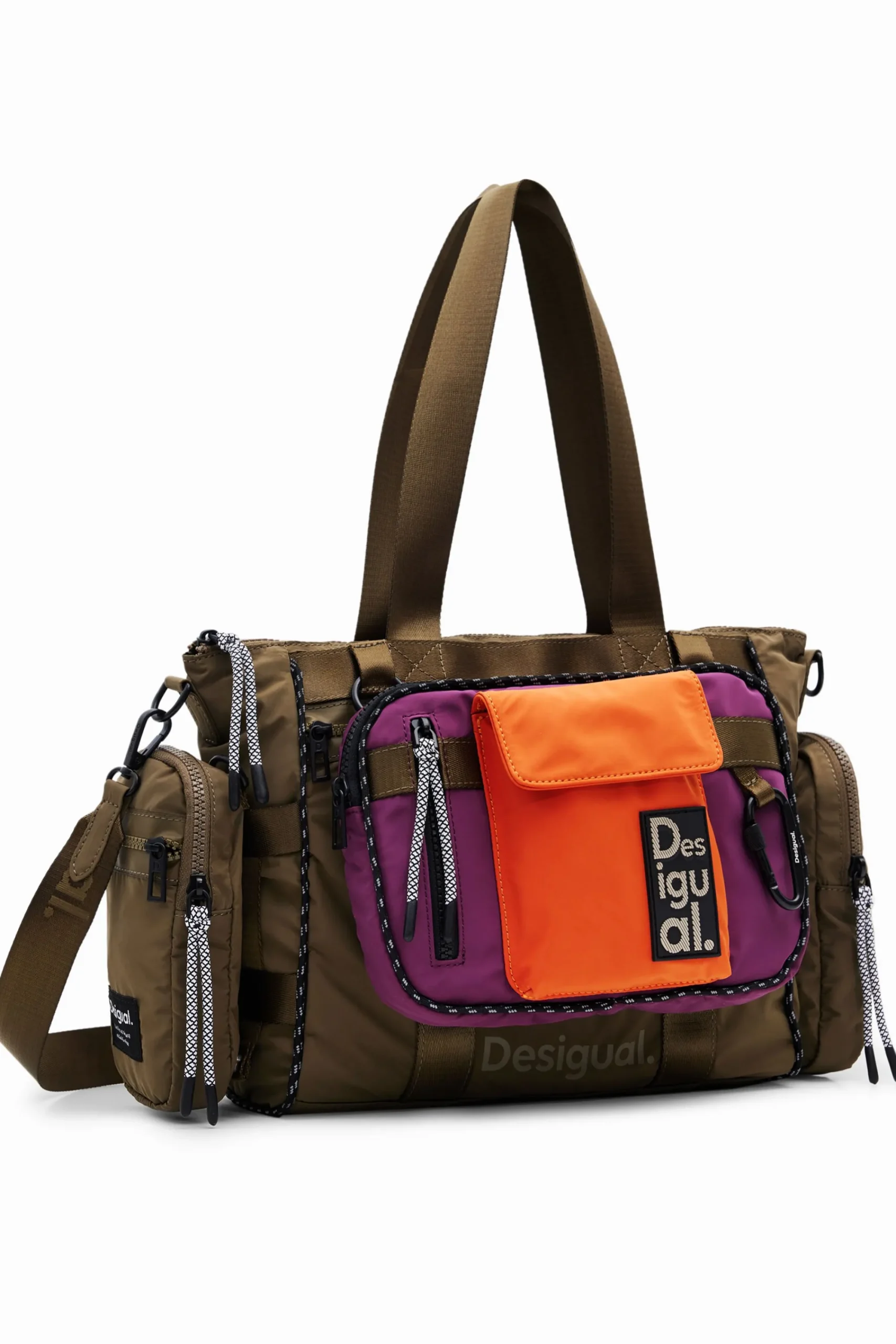 Bolsos|Bolsos De Mano-Desigual Bolso Voyager bowling M multiposición