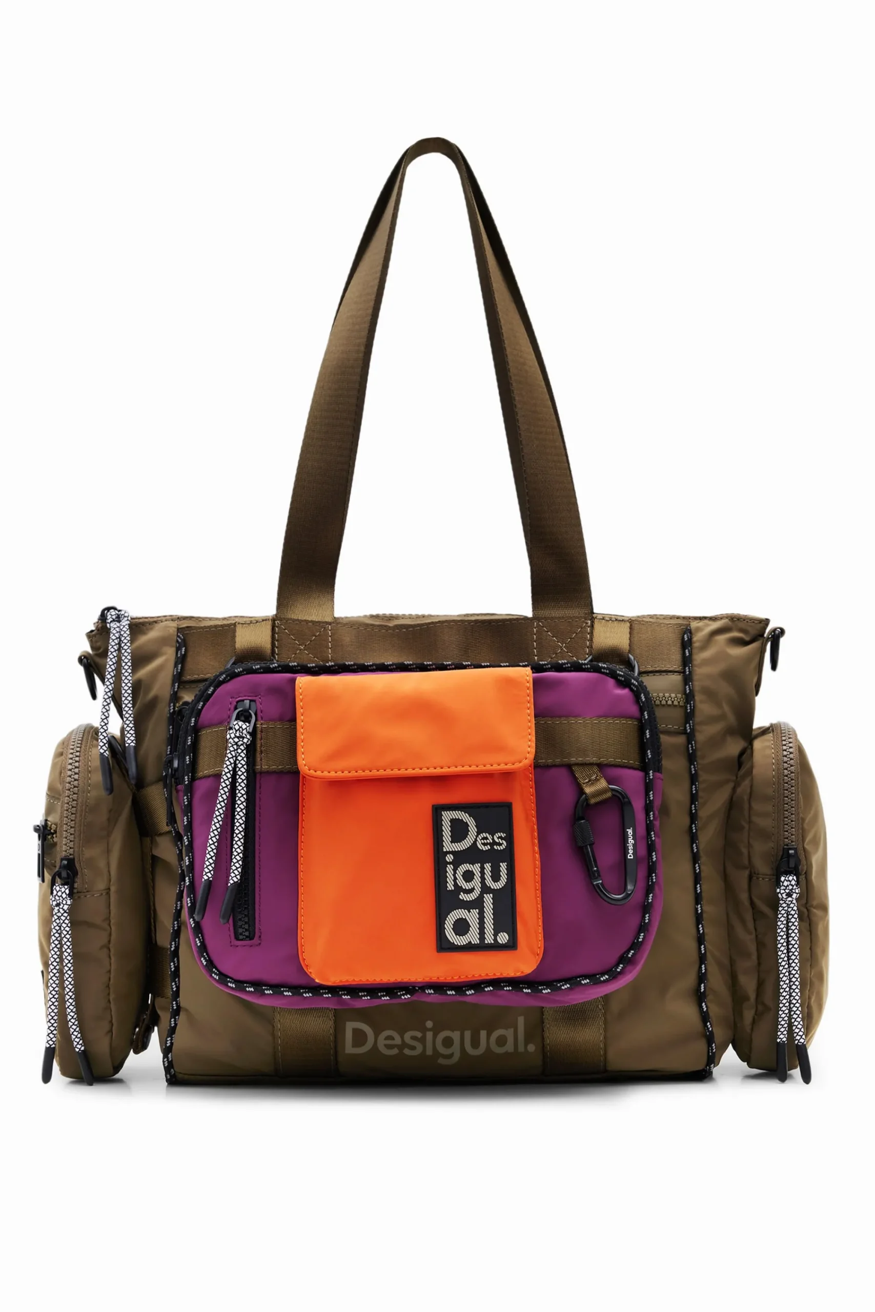 Bolsos|Bolsos De Mano-Desigual Bolso Voyager bowling M multiposición